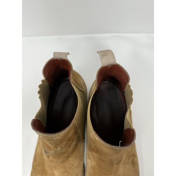 Magnanni Mens Size 9 Suede Chelsea Boots - Picture 8 of 9